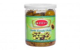Jayani Gunda (Lasoda) Pickle   Plastic Jar  400 grams